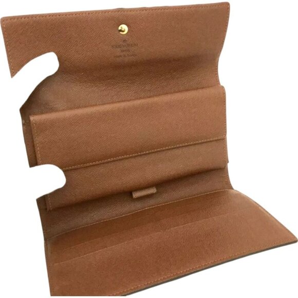 431249BA (X3) Louis Vuitton Wallet Long Porte Tresor International Brown Monogra - Picture 4 of 9